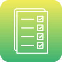 Check list Vecto Icon vector