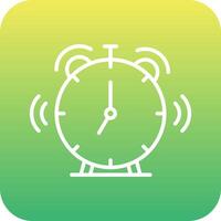 Alarm Clock Vecto Icon vector