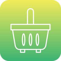 Shopping Basket Vecto Icon vector