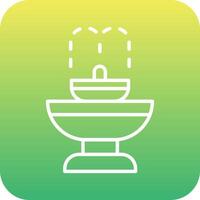 Fountain Vecto Icon vector