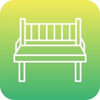 Bench Vecto Icon vector