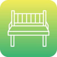 Bench Vecto Icon vector