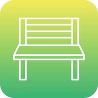 Bench Vecto Icon vector