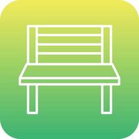 Bench Vecto Icon vector