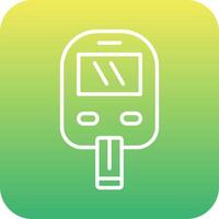 Glucometer Vecto Icon vector