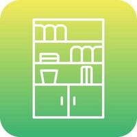 Cupboard Vecto Icon vector