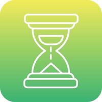 Sand Clock Vecto Icon vector