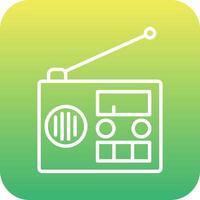 Radio Vecto Icon vector