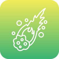 Meteor Vecto Icon vector
