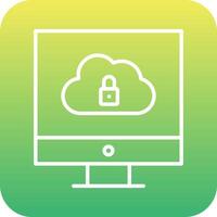 Data Secure Vecto Icon vector