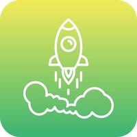 Spaceship Vecto Icon vector