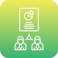 Work Distribution Vecto Icon vector