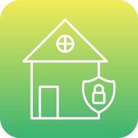 Home Security Vecto Icon vector