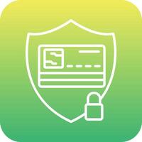 Card Security Vecto Icon vector