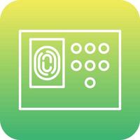 Security System Vecto Icon vector