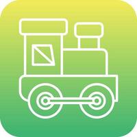 Baby Train Vecto Icon vector