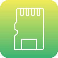 Sd Card Vecto Icon vector