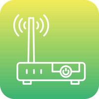 Router Device Vecto Icon vector