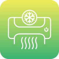 Air Conditioner Vecto Icon vector