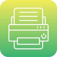 Printer Vecto Icon vector