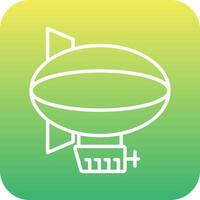 Blimp Vecto Icon vector