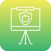 Food Presentation Vecto Icon vector