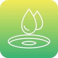 Water Drop Vecto Icon vector