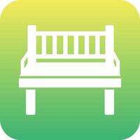 Bench Vecto Icon vector