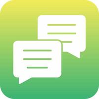 Construction Conversation Vecto Icon vector