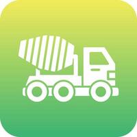 Mixer Truck Vecto Icon vector