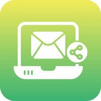 Email Share Vecto Icon vector