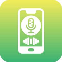 Voice Assistant Vecto Icon vector