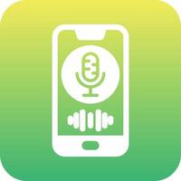 Voice Assistant Vecto Icon vector