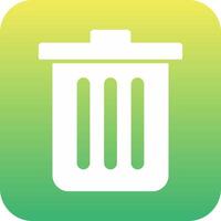 Dustbin Vecto Icon vector