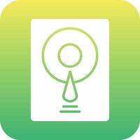 Hard Disk Vecto Icon vector