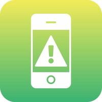 Mobile Alert Vecto Icon vector