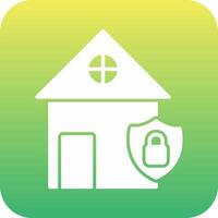 Home Security Vecto Icon vector