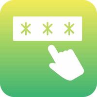 Password Vecto Icon vector