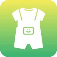 Dungarees Vecto Icon vector