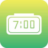 Digital Clock Vecto Icon vector