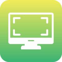 Monitor Vecto Icon vector