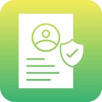 Profile Vecto Icon vector