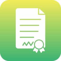 Diploma Vecto Icon vector