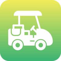 Golf Caddy Vecto Icon vector