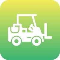 Forklift Vecto Icon vector