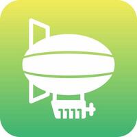 dirigible vecto icono vector