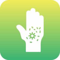 Dirty Hand Vecto Icon vector