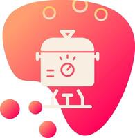 Slow Cooker Vecto Icon vector