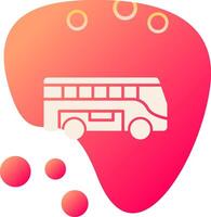 autobús vecto icono vector