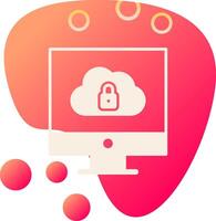 Data Secure Vecto Icon vector